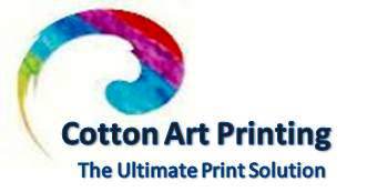 Cotton Art Printing Logo